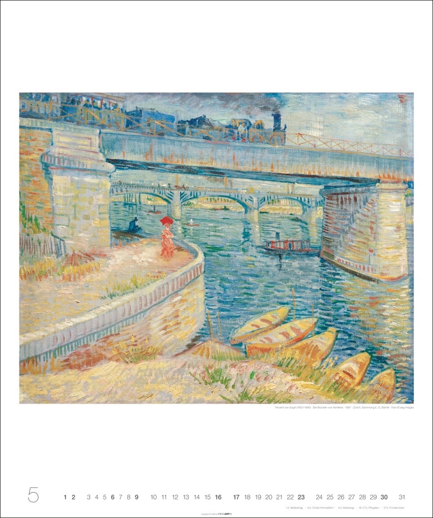 Weitere Ansicht: Vincent van Gogh Edition Kalender 2027 | Vincent van Gogh