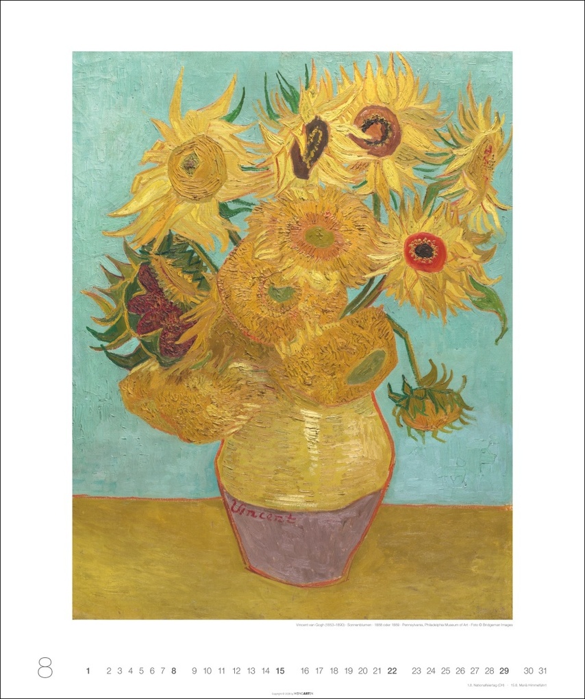 Weitere Ansicht: Vincent van Gogh Edition Kalender 2027 | Vincent van Gogh