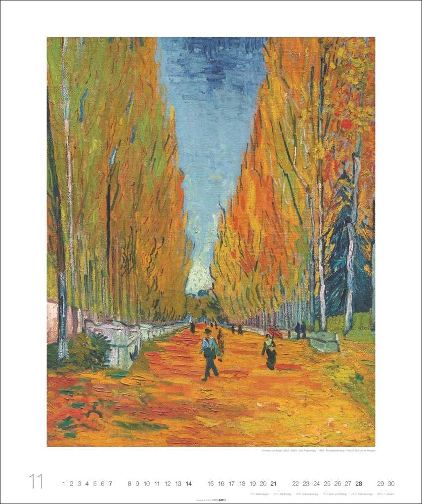 Weitere Ansicht: Vincent van Gogh Edition Kalender 2027 | Vincent van Gogh