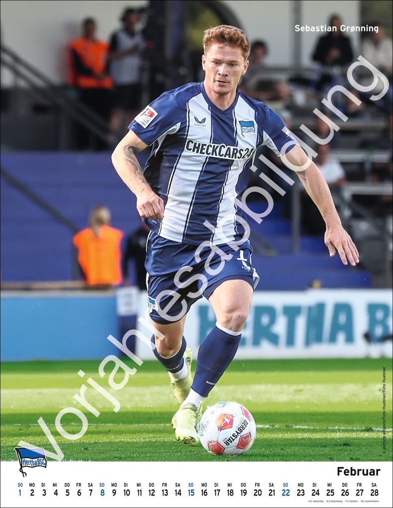 Weitere Ansicht: Hertha BSC Posterkalender 2027