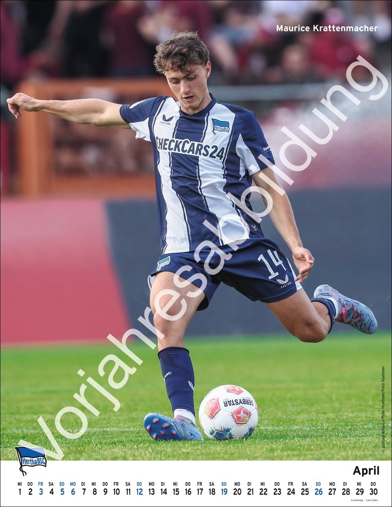 Weitere Ansicht: Hertha BSC Posterkalender 2027