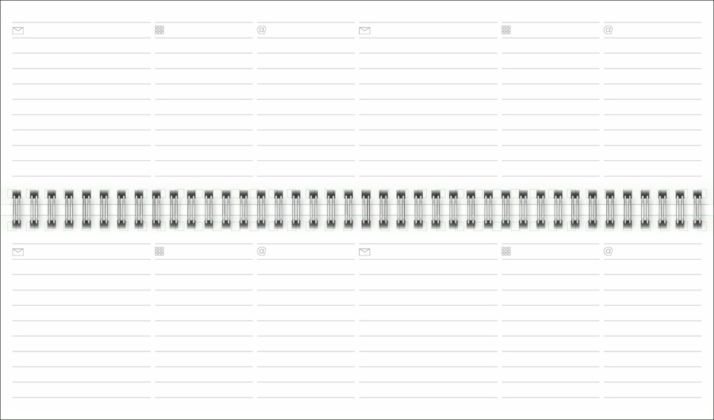 Weitere Ansicht: Wochenquerplaner, anthrazit 2027