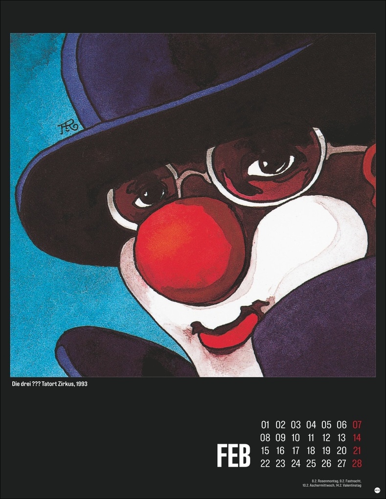 Weitere Ansicht: Die drei ??? Posterkalender 2027 | Aiga Rasch