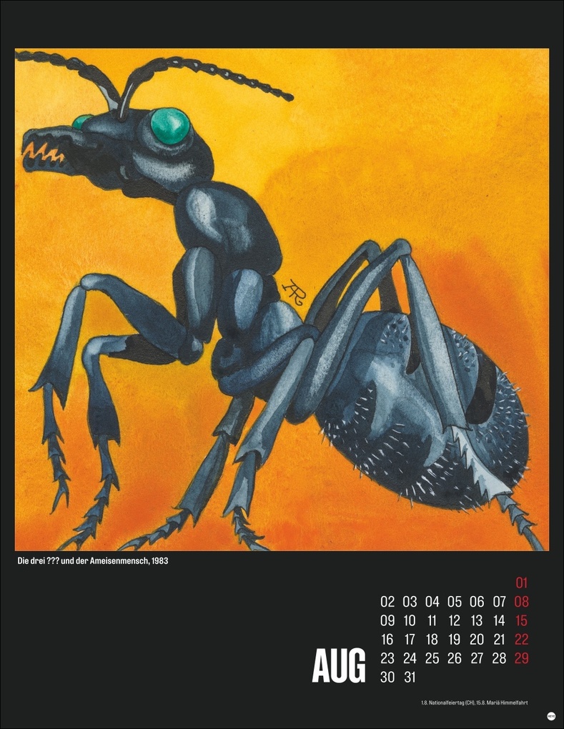 Weitere Ansicht: Die drei ??? Posterkalender 2027 | Aiga Rasch