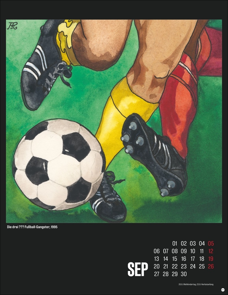 Weitere Ansicht: Die drei ??? Posterkalender 2027 | Aiga Rasch