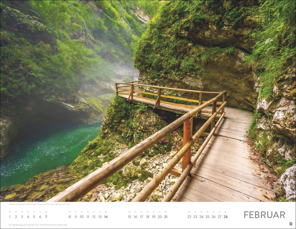 Weitere Ansicht: Auf Traumpfaden Posterkalender 2027