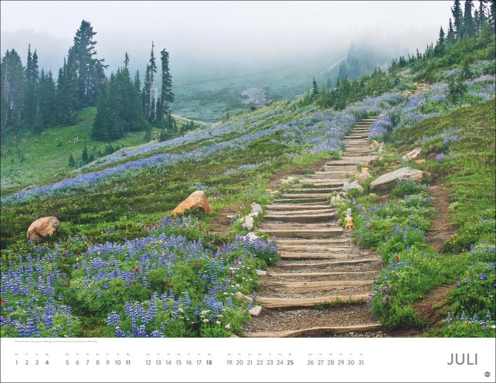 Weitere Ansicht: Auf Traumpfaden Posterkalender 2027