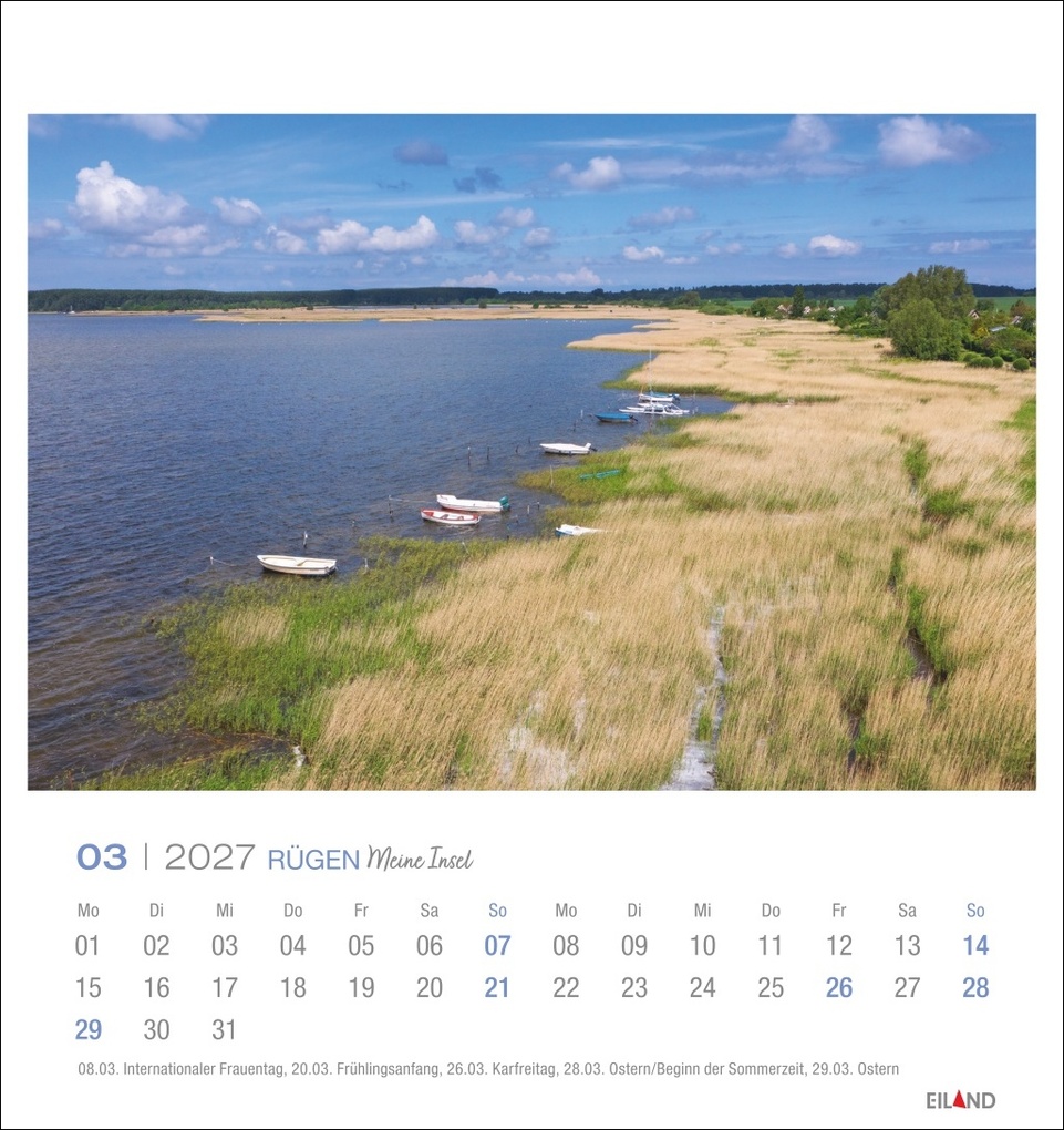 Weitere Ansicht: Rügen Postkartenkalender 2027 - Meine Insel