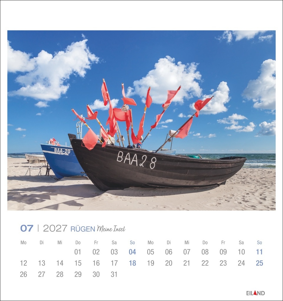 Weitere Ansicht: Rügen Postkartenkalender 2027 - Meine Insel