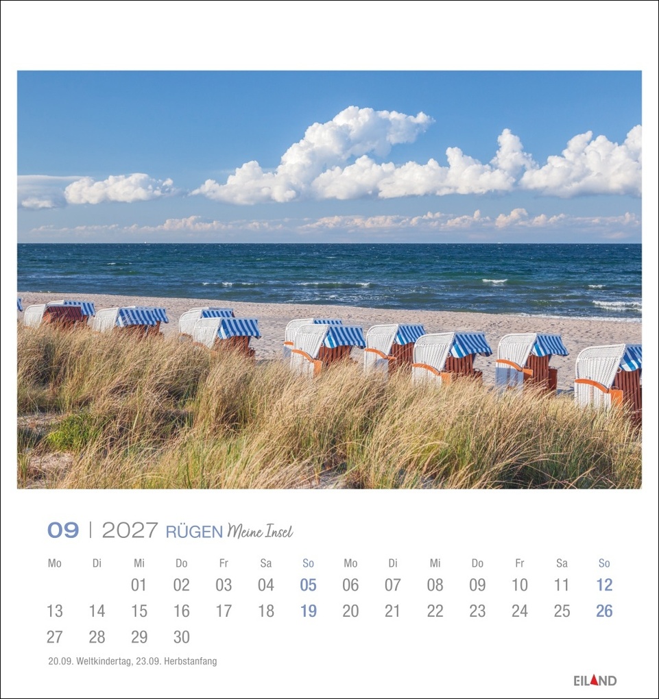 Weitere Ansicht: Rügen Postkartenkalender 2027 - Meine Insel