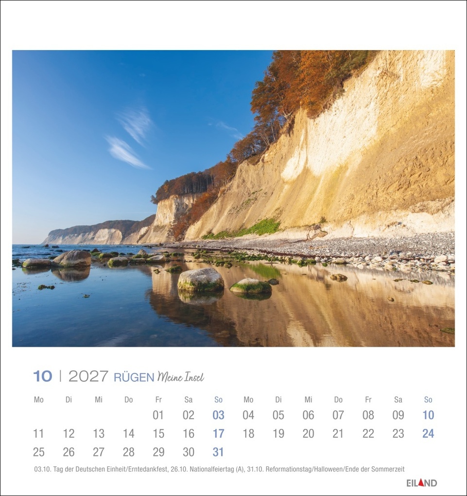 Weitere Ansicht: Rügen Postkartenkalender 2027 - Meine Insel