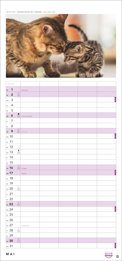 Weitere Ansicht: Whiskas Familienplaner 2027