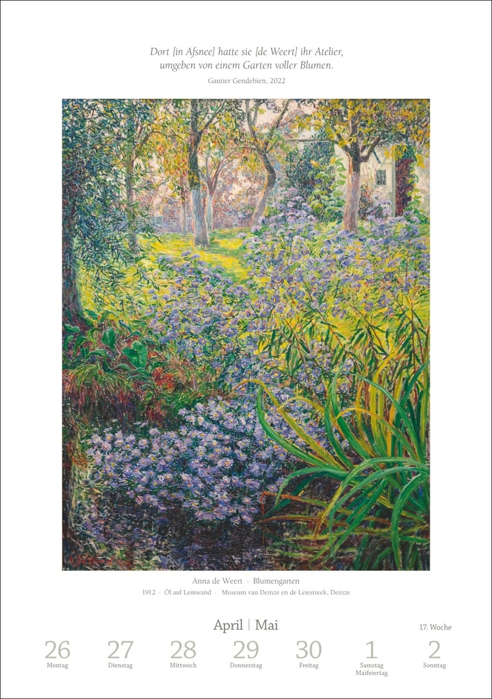 Weitere Ansicht: Kunst Wochen-Kulturkalender 2027 - 53 Meisterwerke der Malerei