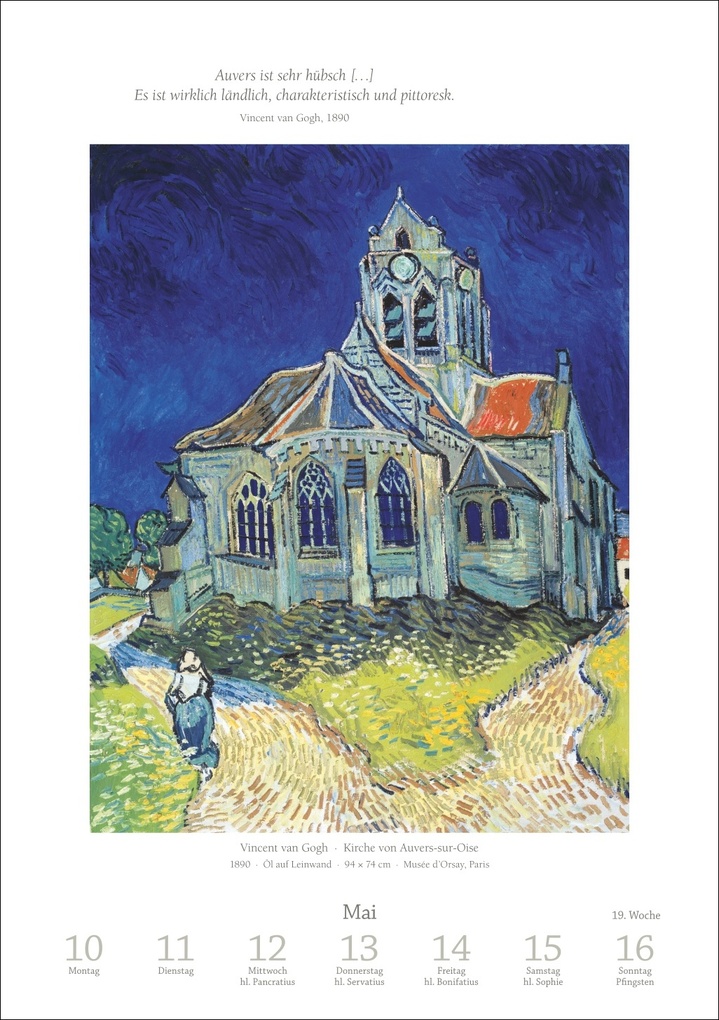 Weitere Ansicht: Kunst Wochen-Kulturkalender 2027 - 53 Meisterwerke der Malerei