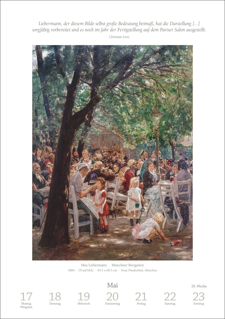 Weitere Ansicht: Kunst Wochen-Kulturkalender 2027 - 53 Meisterwerke der Malerei