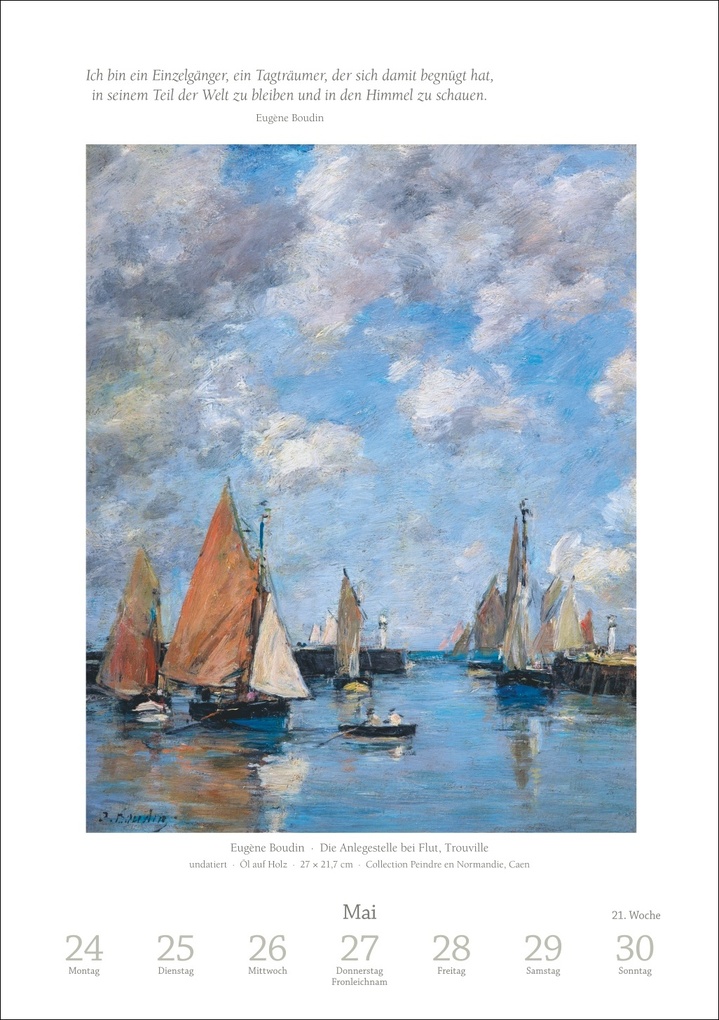 Weitere Ansicht: Kunst Wochen-Kulturkalender 2027 - 53 Meisterwerke der Malerei