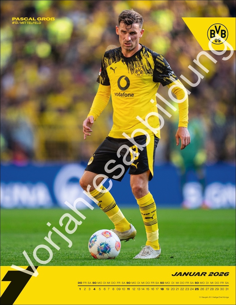 Weitere Ansicht: BVB Posterkalender 2027