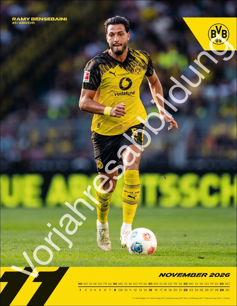 Weitere Ansicht: BVB Posterkalender 2027