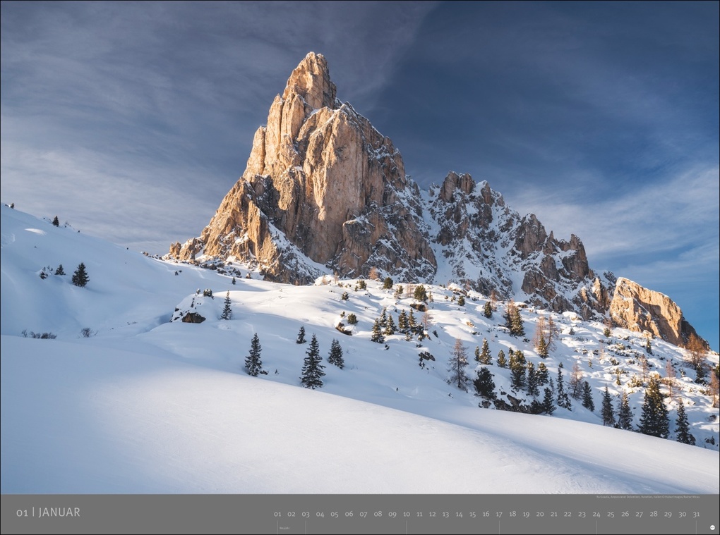 Weitere Ansicht: Alpen - Edition Alexander von Humboldt Kalender 2027