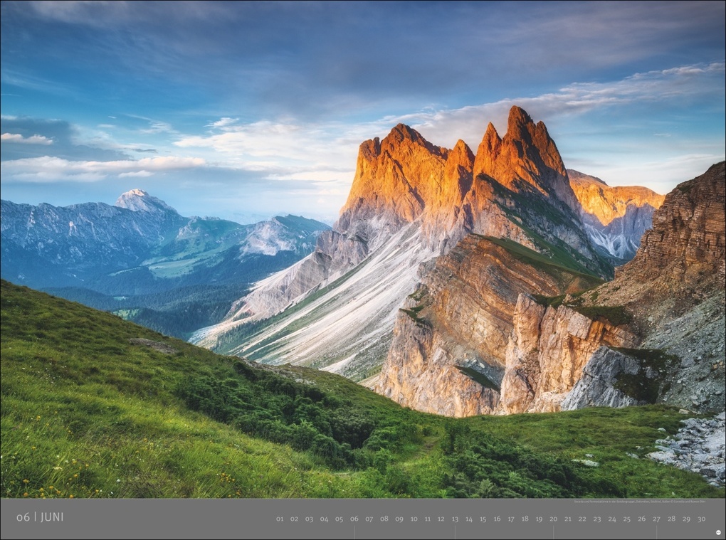 Weitere Ansicht: Alpen - Edition Alexander von Humboldt Kalender 2027