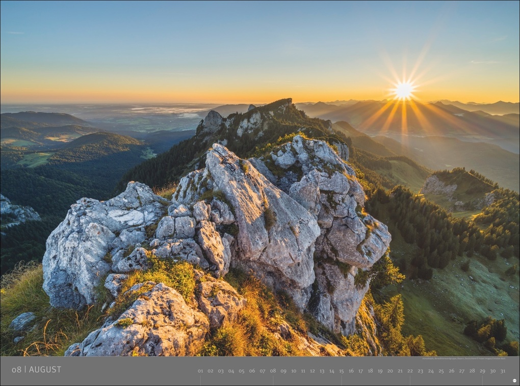 Weitere Ansicht: Alpen - Edition Alexander von Humboldt Kalender 2027