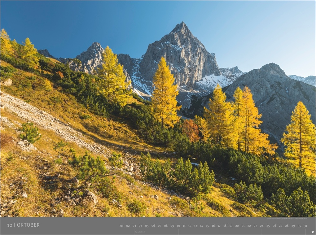 Weitere Ansicht: Alpen - Edition Alexander von Humboldt Kalender 2027