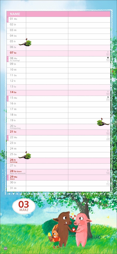 Weitere Ansicht: Rosalie & Trüffel Planer für zwei 2027 | Katja Reider