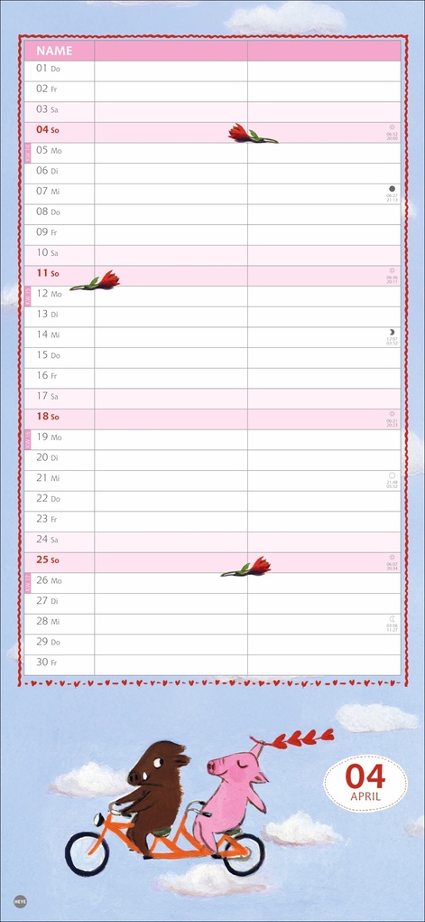 Weitere Ansicht: Rosalie & Trüffel Planer für zwei 2027 | Katja Reider