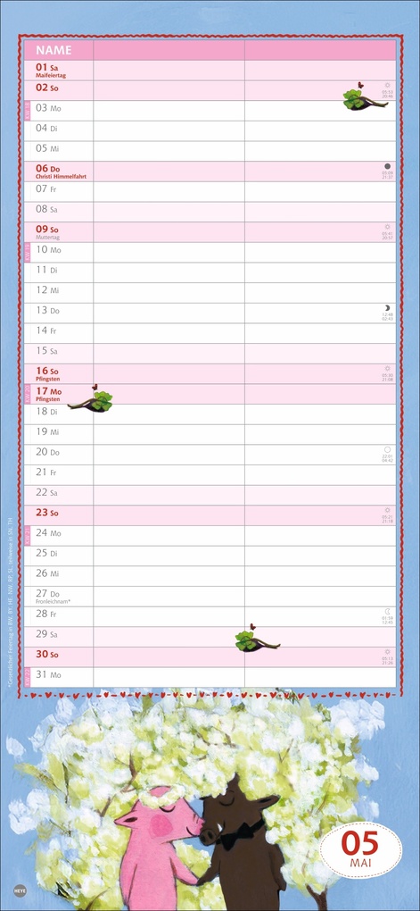 Weitere Ansicht: Rosalie & Trüffel Planer für zwei 2027 | Katja Reider