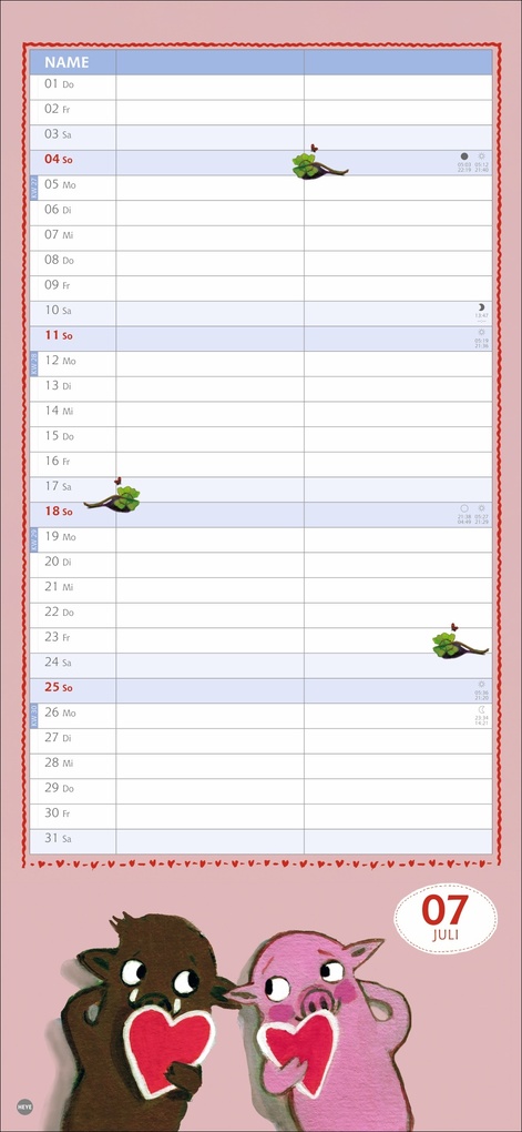 Weitere Ansicht: Rosalie & Trüffel Planer für zwei 2027 | Katja Reider