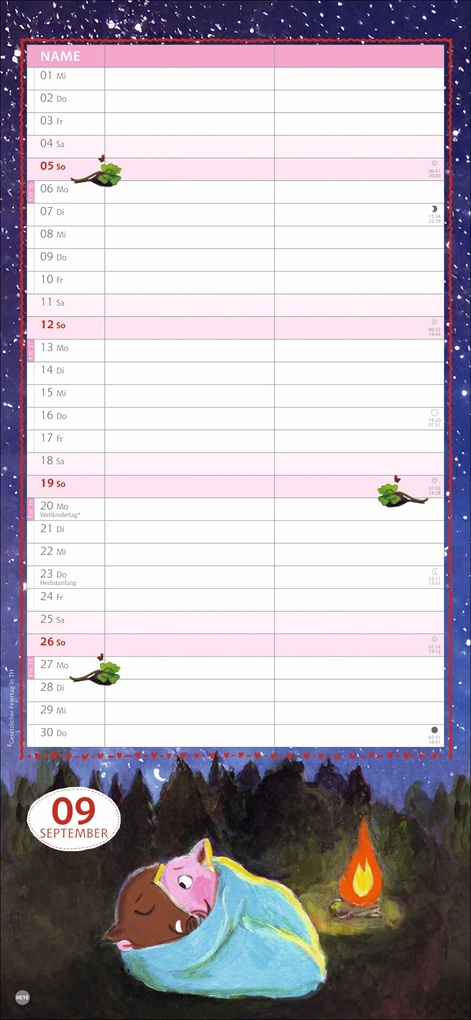 Weitere Ansicht: Rosalie & Trüffel Planer für zwei 2027 | Katja Reider