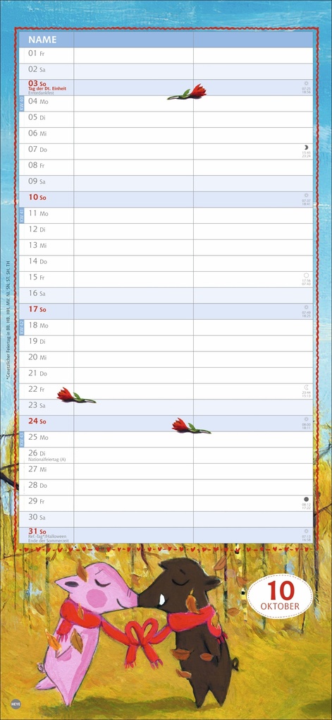 Weitere Ansicht: Rosalie & Trüffel Planer für zwei 2027 | Katja Reider