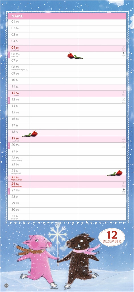 Weitere Ansicht: Rosalie & Trüffel Planer für zwei 2027 | Katja Reider