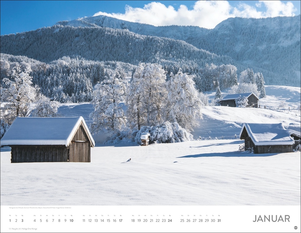 Weitere Ansicht: Schönes Deutschland Posterkalender 2027