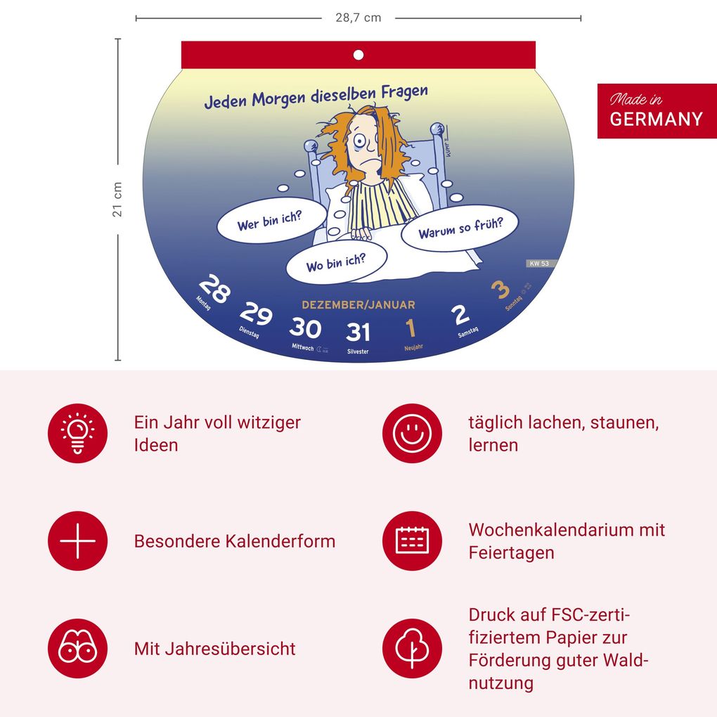 Weitere Ansicht: Dumme Sprüche Kalender 2027 - Für Gescheite!