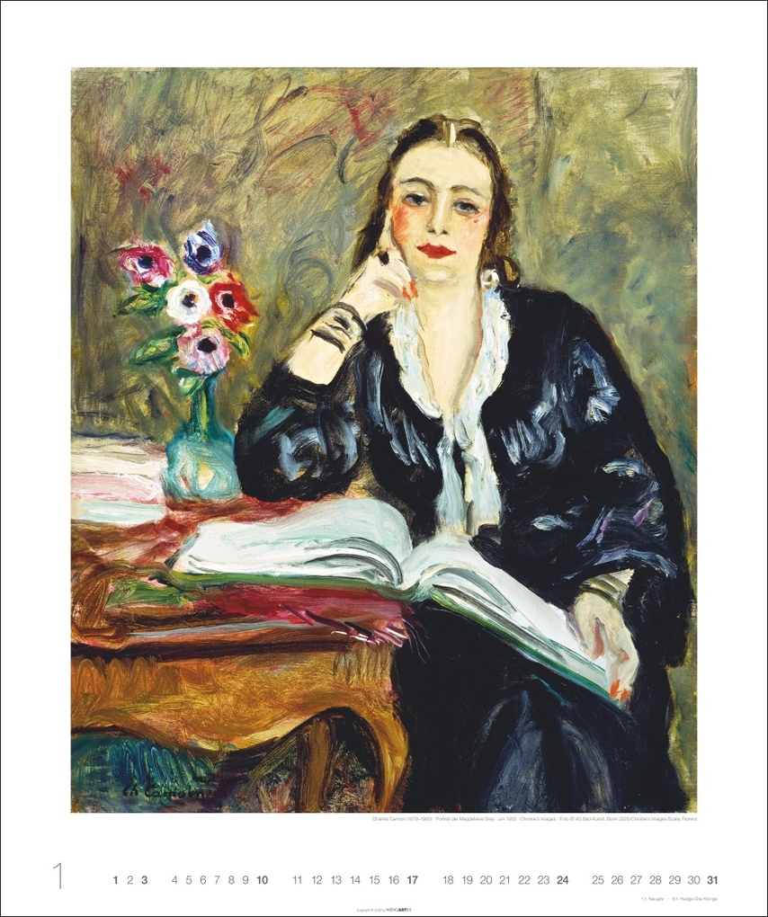 Weitere Ansicht: Lesende Frauen Edition Kalender 2027