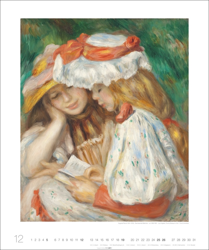 Weitere Ansicht: Lesende Frauen Edition Kalender 2027