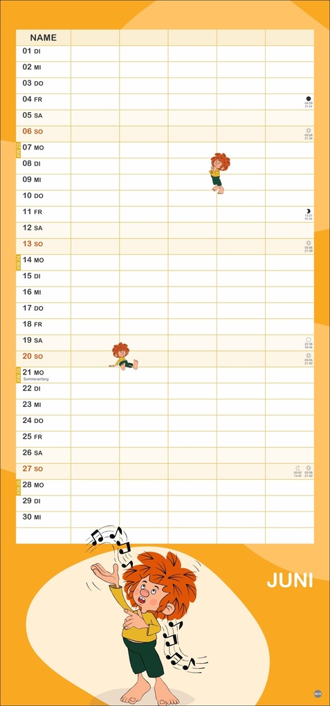 Weitere Ansicht: Pumuckl Familienplaner 2027