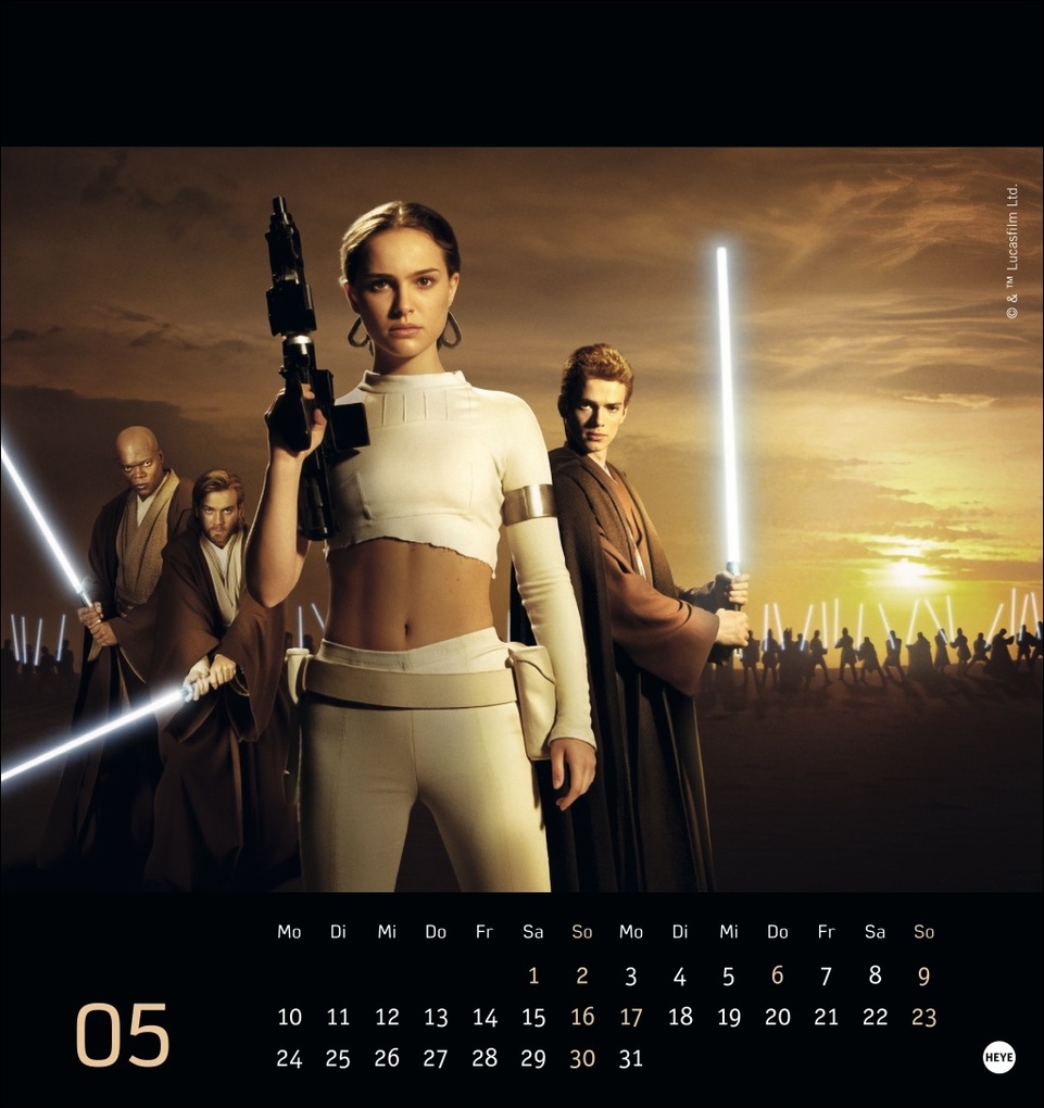 Weitere Ansicht: Star Wars Postkartenkalender 2027