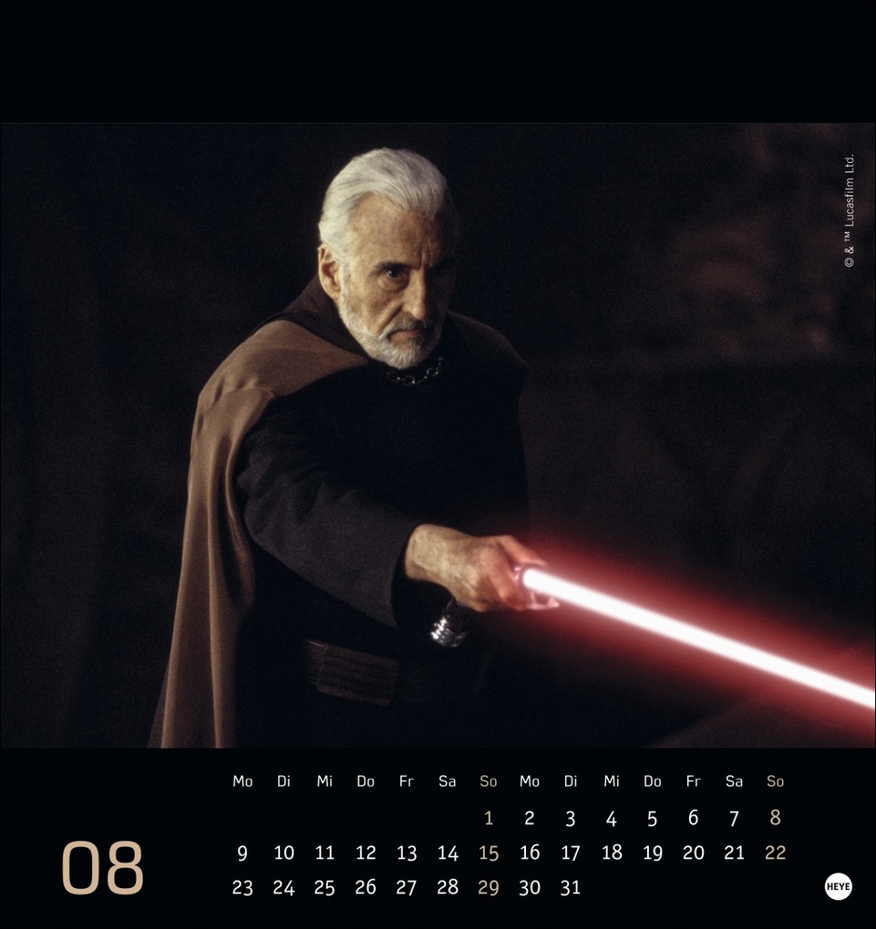 Weitere Ansicht: Star Wars Postkartenkalender 2027