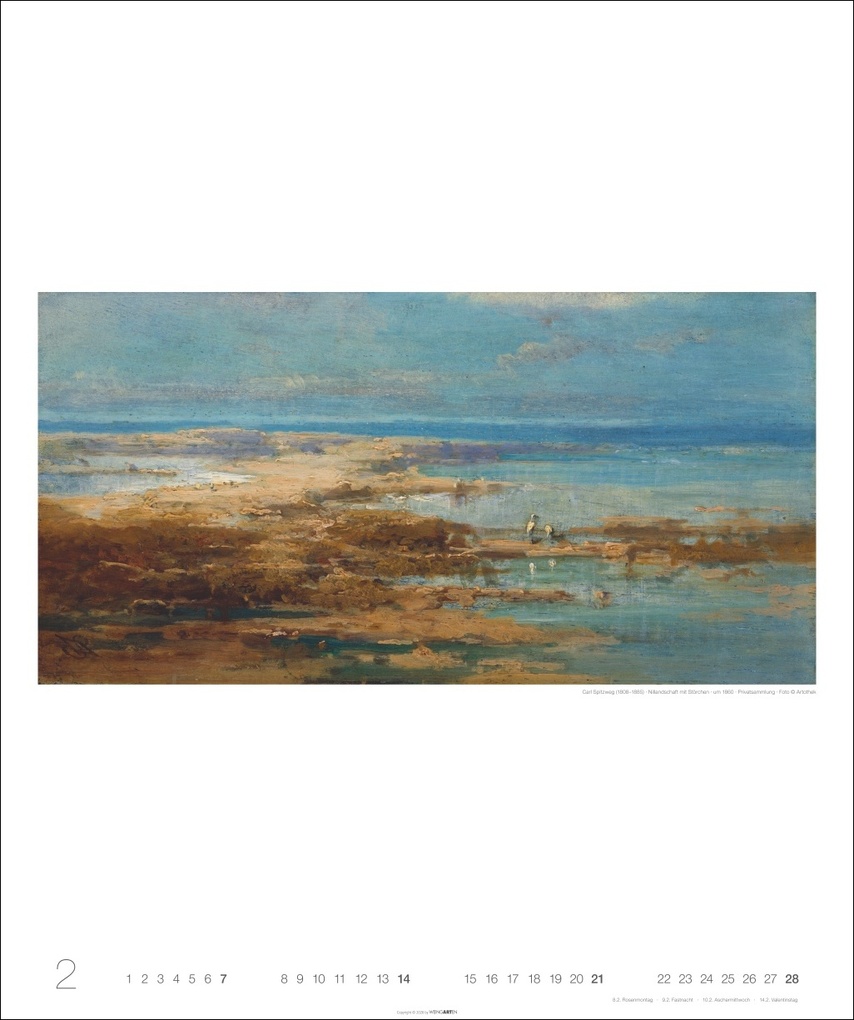 Weitere Ansicht: Carl Spitzweg Edition Kalender 2027 | Carl Spitzweg