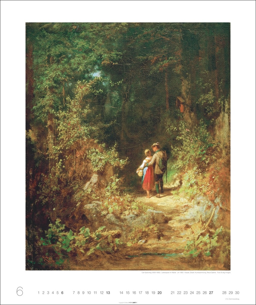 Weitere Ansicht: Carl Spitzweg Edition Kalender 2027 | Carl Spitzweg