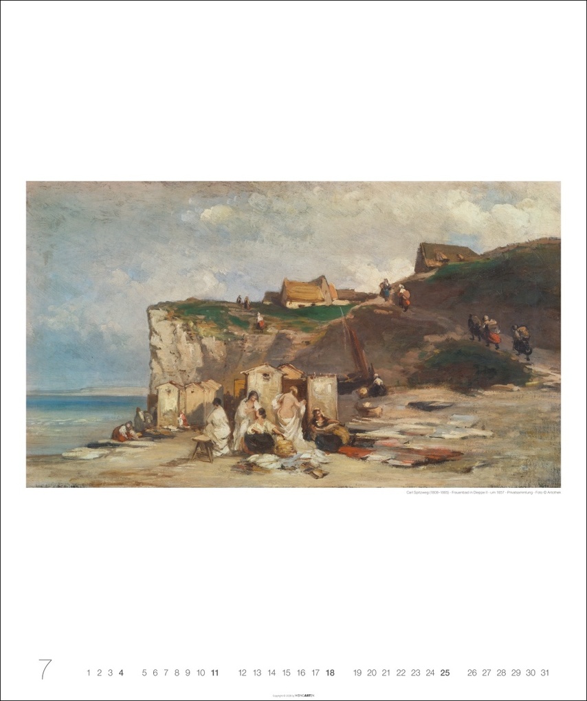 Weitere Ansicht: Carl Spitzweg Edition Kalender 2027 | Carl Spitzweg