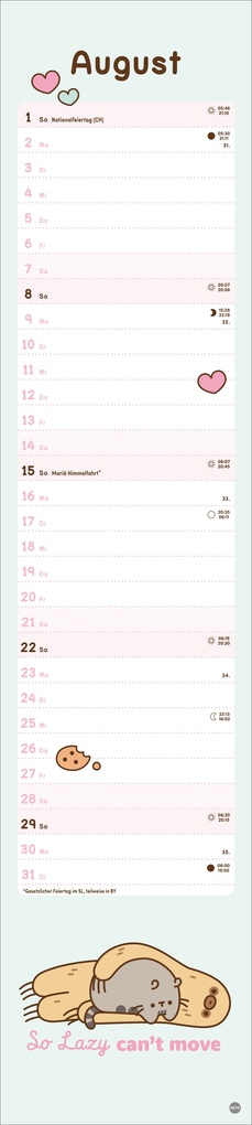 Weitere Ansicht: Pusheen Langplaner 2027