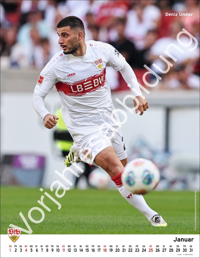 Weitere Ansicht: VfB Stuttgart Posterkalender 2027