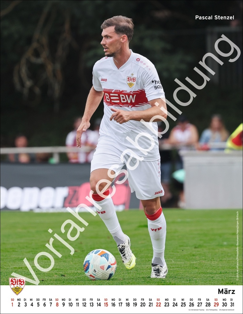 Weitere Ansicht: VfB Stuttgart Posterkalender 2027