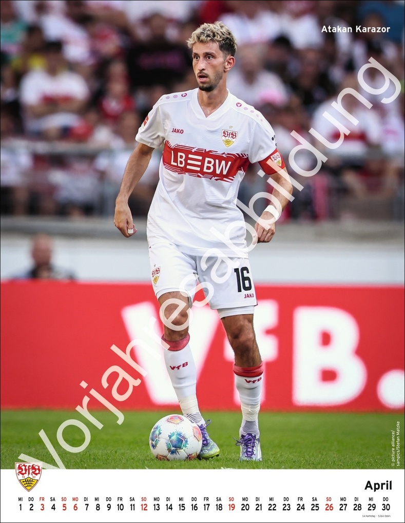 Weitere Ansicht: VfB Stuttgart Posterkalender 2027