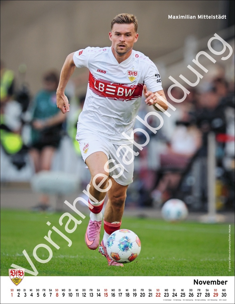 Weitere Ansicht: VfB Stuttgart Posterkalender 2027