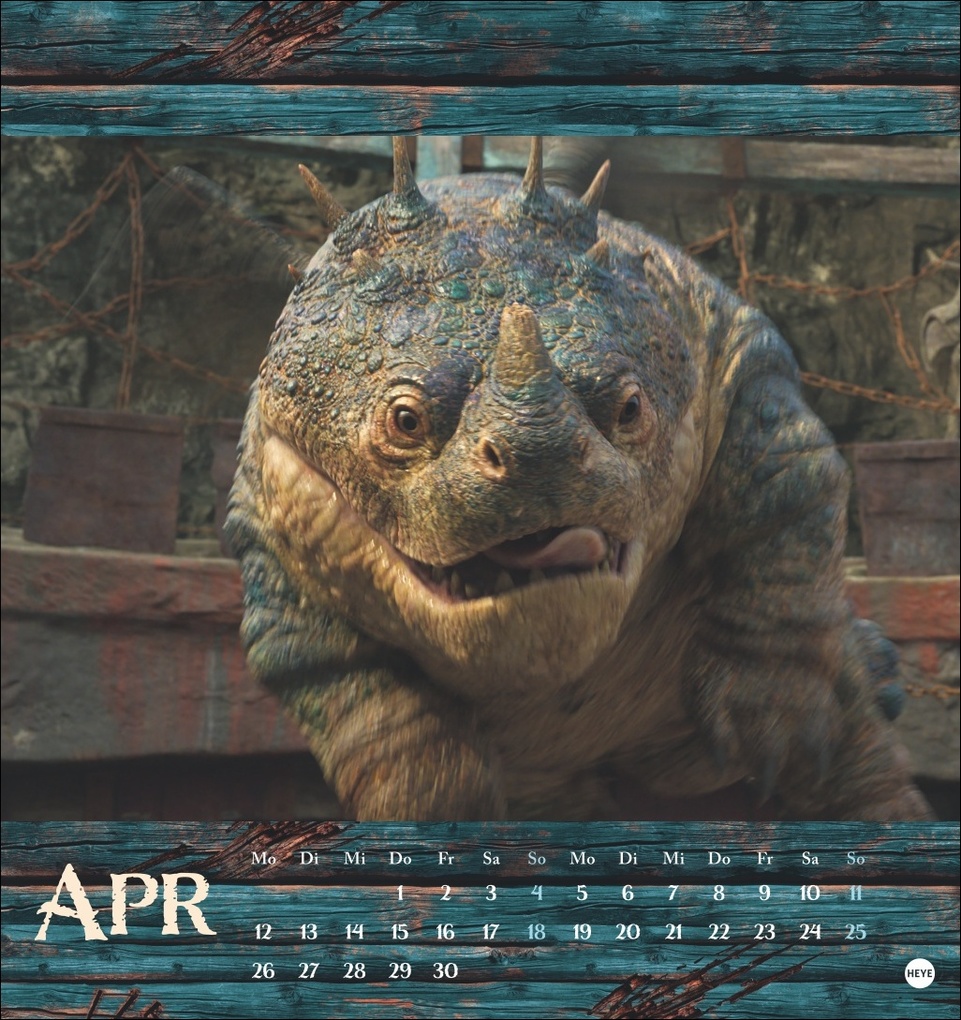 Weitere Ansicht: Drachenzähmen Postkartenkalender 2027