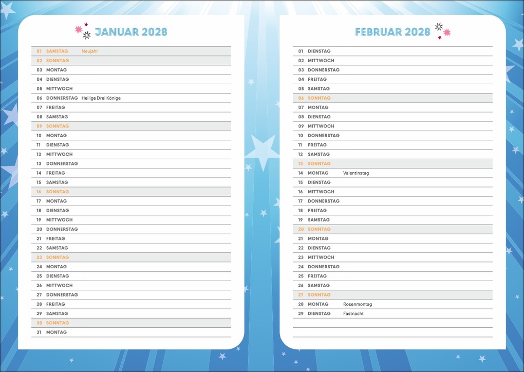 Weitere Ansicht: Taylor 17-Monats-Kalenderbuch A5 2027 - 17 Monate. Von August 2026 bis Dezember 2027